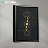 Moon Phases by McAshe 1-Piece Canvas