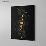 Moon Phases by McAshe 1-Piece Canvas