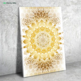 Raising Clear Gold by YantrArt Design 1-Piece Canvas