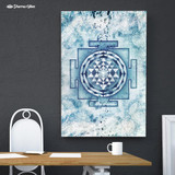 Nirvana Yantra by McAshe 1-Piece Canvas