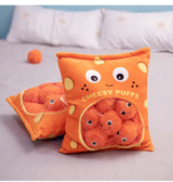 Stuffed Cheesy Puff Snack Plush Pillow