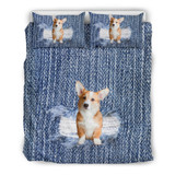 Corgi Break The Wall Bedding Set Corgi Break The Wall Bedding Set