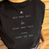'Help More Bees, Plant More Trees' T-Shirt