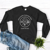 'Save The Bees, Plant More Trees, Clean The Seas' Women's Sweatshirt