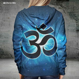 Blue OM by McAshe Hoodie