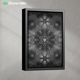 Geometric Dark by YantrArt Design 1-Piece Canvas