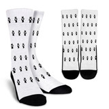 Paw prints socks