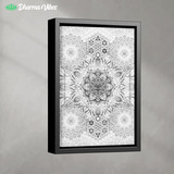 Geometric Bright by YantrArt Design 1-Piece Canvas