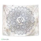 Sacred Cosmic OM by McAshe Tapestry