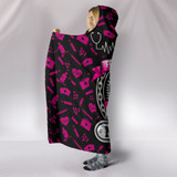 FEEL SAFE AT NIGHT SLEEP WITH A NURSE HOODED BLANKET