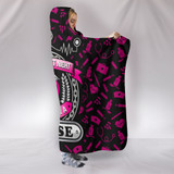 FEEL SAFE AT NIGHT SLEEP WITH A NURSE HOODED BLANKET