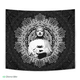 Buddha Prayer by McAshe Tapestry