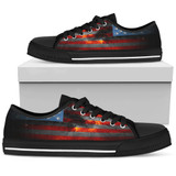 American Space Flag Women's Low Top Shoes American Space Flag Women's Low Top Shoes