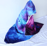 Metatron Sacred Geometry by McAshe Hooded Blanket
