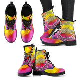 Watercolor Dragonfly 5 Handcrafted Boots