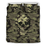 Camo Skull Bedding Set Camouflage with Skulls Camo Skull Bedding Set Camouflage with Skulls