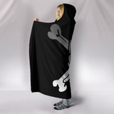 BEST SKULL HOODED BLANKET