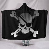 BEST SKULL HOODED BLANKET