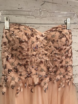 PEACH A LINE PRINCESS GOWN
