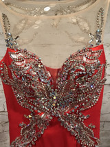 RED MERMAID GOWN