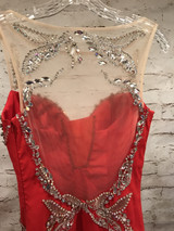 RED MERMAID GOWN