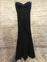 NAVY MERMAID GOWN