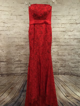 NEW - RED MERMAID GOWN