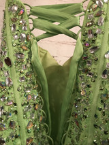 LIME GREEN PRINCESS GOWN