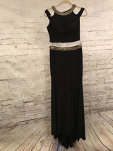 BLACK 2 PC. DRESS SET