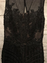 NEW - BLACK MERMAID GOWN