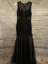 NEW - BLACK MERMAID GOWN