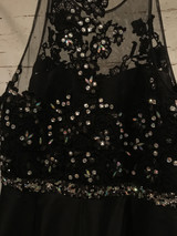 NEW - BLACK MERMAID GOWN