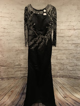 NEW - BLACK MERMAID GOWN