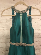 GREEN MERMAID GOWN