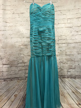 NEW - TURQUOISE MERMAID GOWN