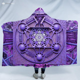 Metatron by LightWizard Hooded Blanket