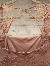 DUSTY ROSE EVENING GOWN