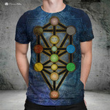 Tree of Life Kabbalah by McAshe T-Shirt