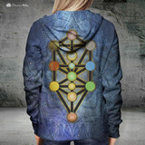 Tree of Life Kabbalah by McAshe Hoodie