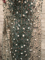 GREEN/NUDE MERMAID GOWN