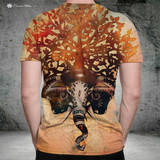 Elephant of Life by McAshe T-Shirt
