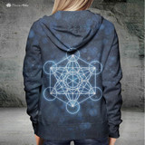 Metatron Sacred Geometry by McAshe Hoodie