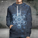Metatron Sacred Geometry by McAshe Hoodie