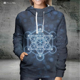 Metatron Sacred Geometry by McAshe Hoodie