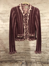 PURPLE/ PINK CARDIGAN