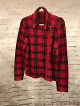 RED/BLACK PLAID JACKET