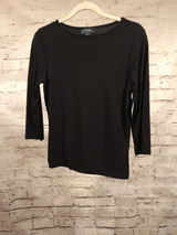 BLACK L/S TOP