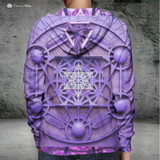 Metatron Hoodie by LightWizard Visionary Hoodie
