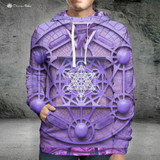 Metatron Hoodie by LightWizard Visionary Hoodie