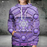 Metatron Hoodie by LightWizard Visionary Hoodie